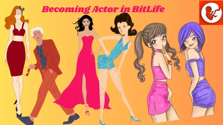 become an actor in Bitlife