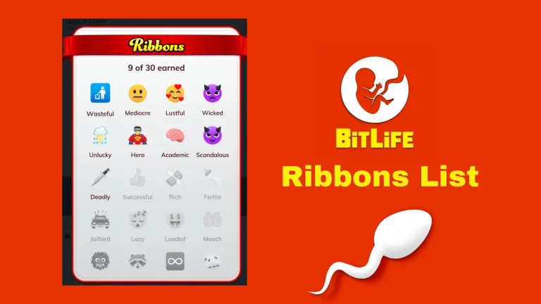 BitLife Ribbons List: How to Get Ribbons in BitLife? A Detailed Guide