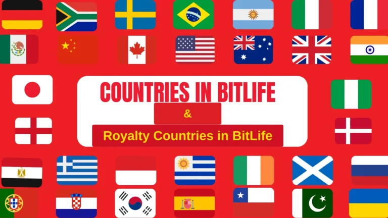 Countries In BitLife